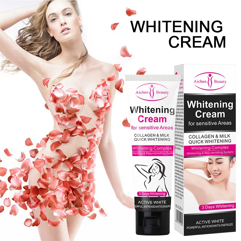 

Beauty Body Creams Armpit Whitening Cream Between Legs Knees Private Parts Whitening Formula Armpit Whitener Intimate
