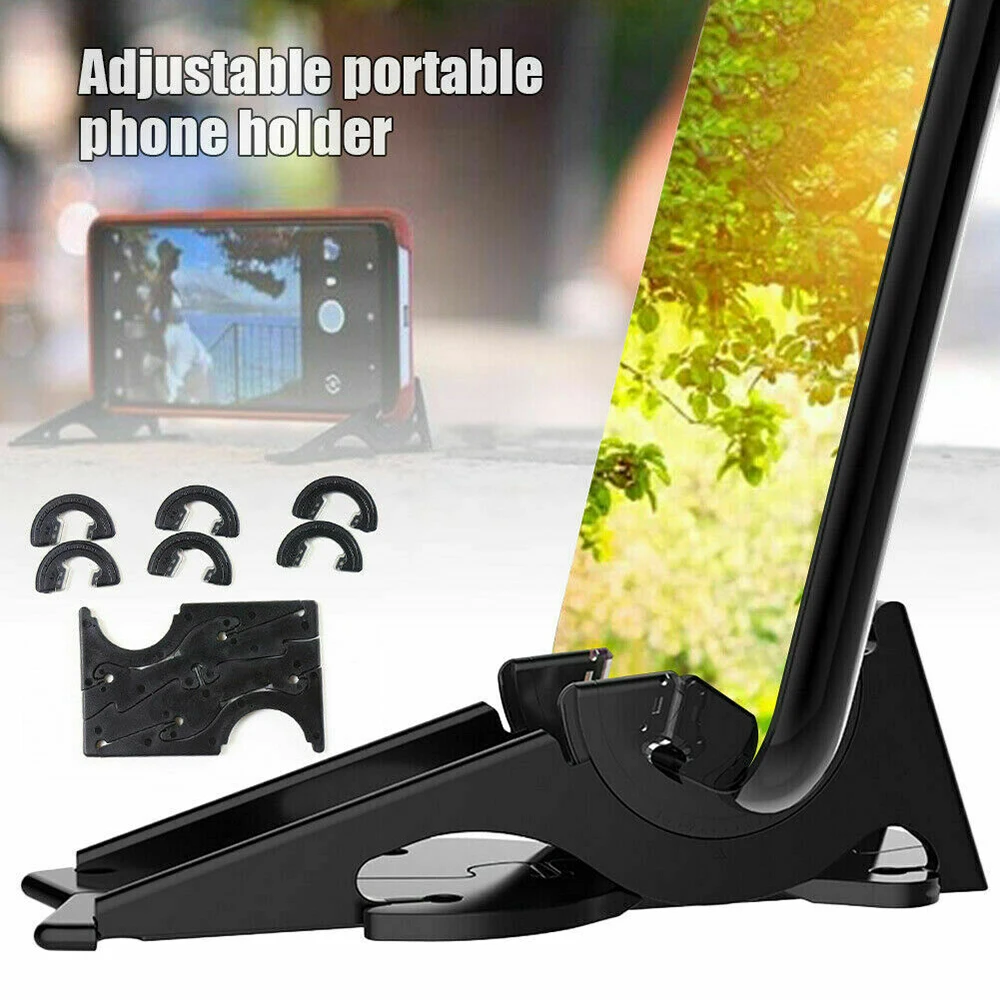 Новый карманный держатель штатива для телефона Складной поворотный тип карты