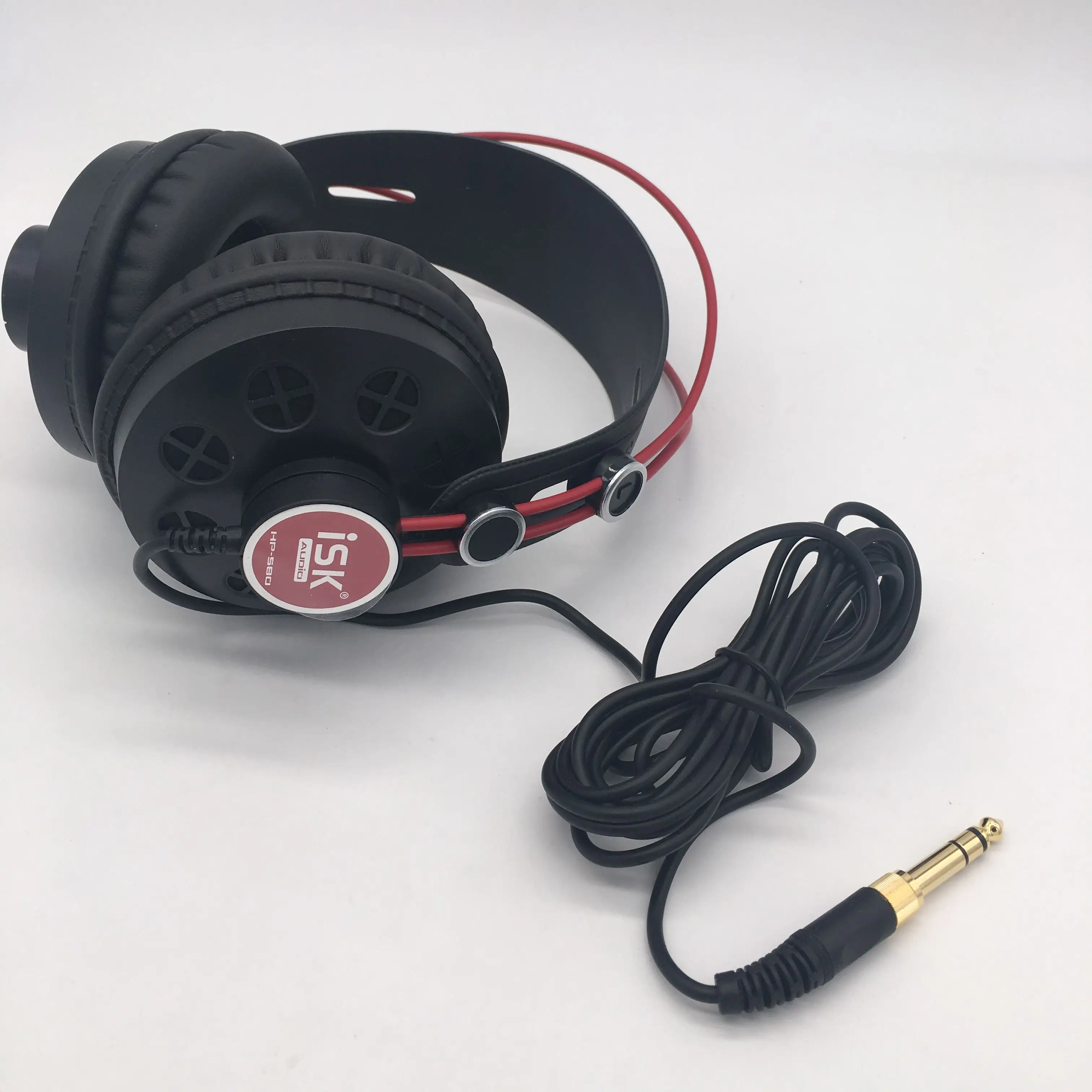 Полуоткрытые динамические наушники ISK HP-580 для оценки музыки записи и просмотра