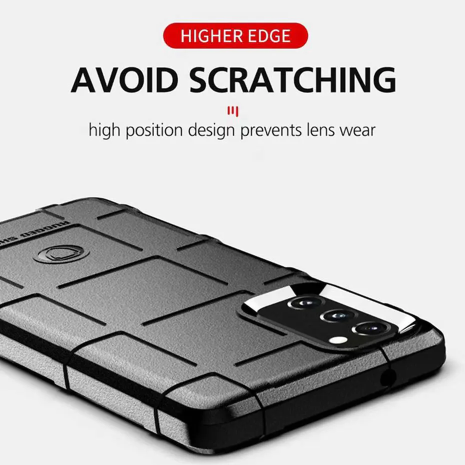 Защитный чехол с полным покрытием для Samsung Galaxy S20 FE S10 S9 S8 Plus Ultra Note 20 10 9 8 ультра