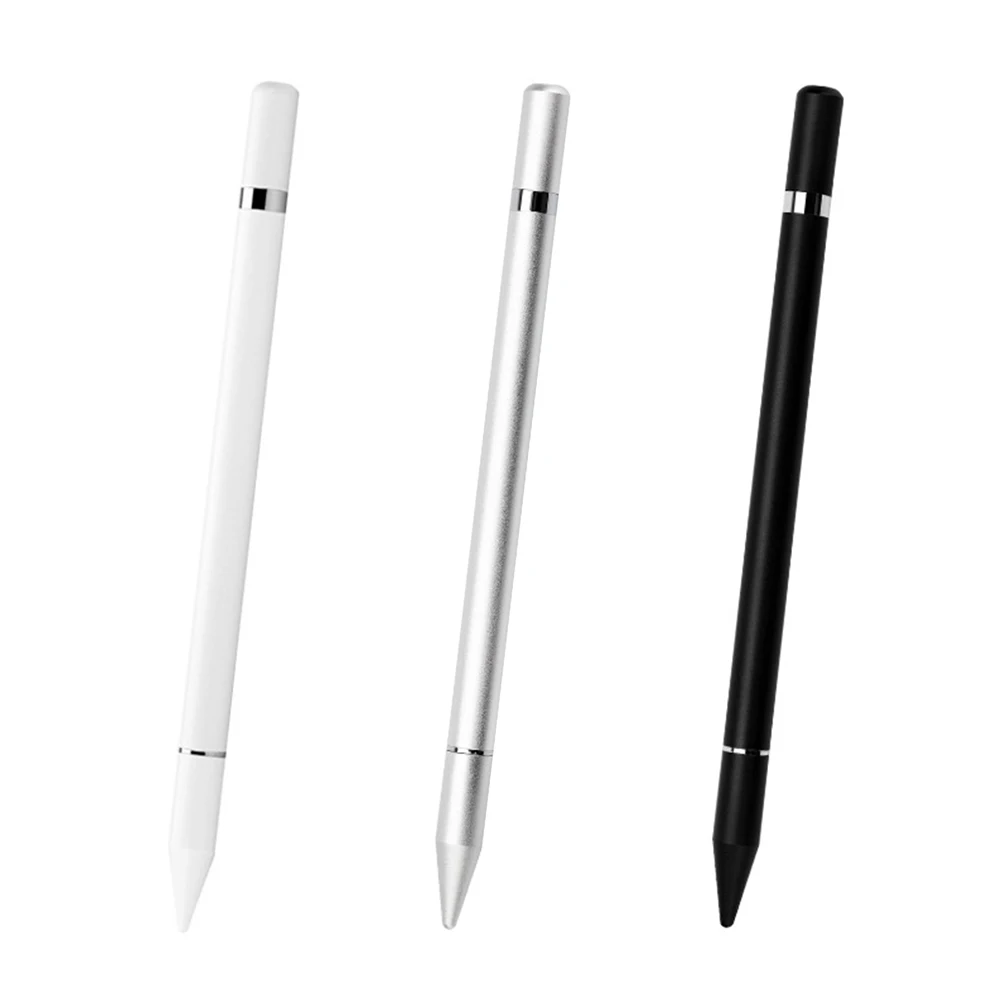 

Ручка сенсорная WK3006 2 в 1, тонкая шариковая ручка-стилус для планшета, емкостный дисковый наконечник, стилус для телефона, планшета, аксессуа...