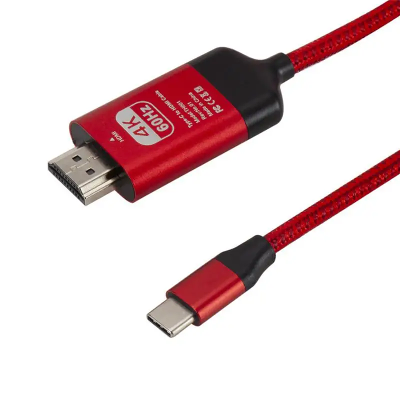 Тип C к HDMI HDTV AV ТВ кабель адаптер для Samsung Galaxy S9 S10 Note 9 MacBook | Электроника