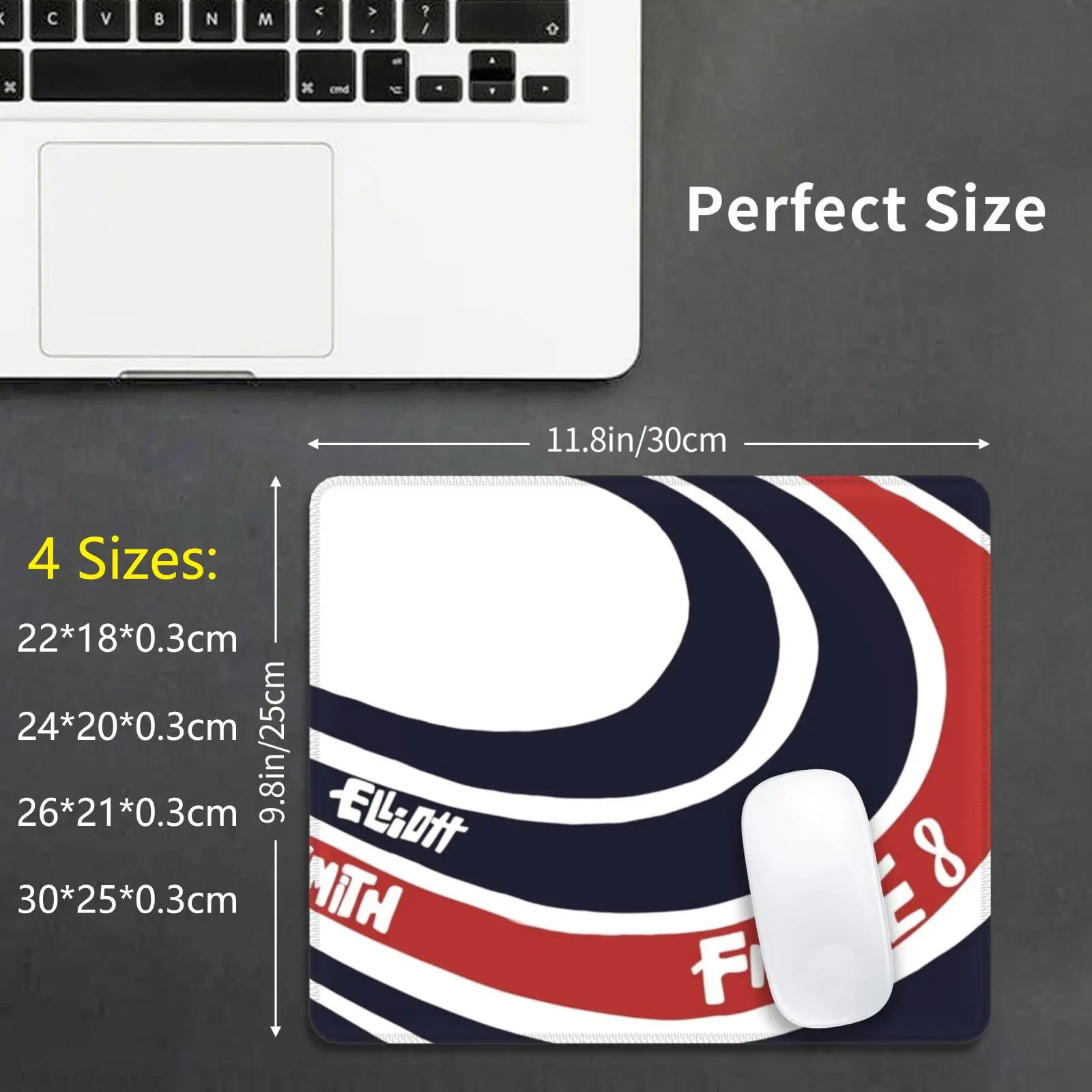 

Подкладка для мыши с рисунком Эллиота Смита, 8 дюймов