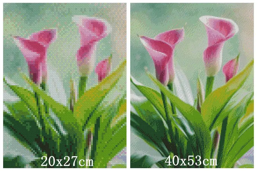 Алмазная 5D картина полный набор цветы круглая стразы вышивка распродажа мозаика