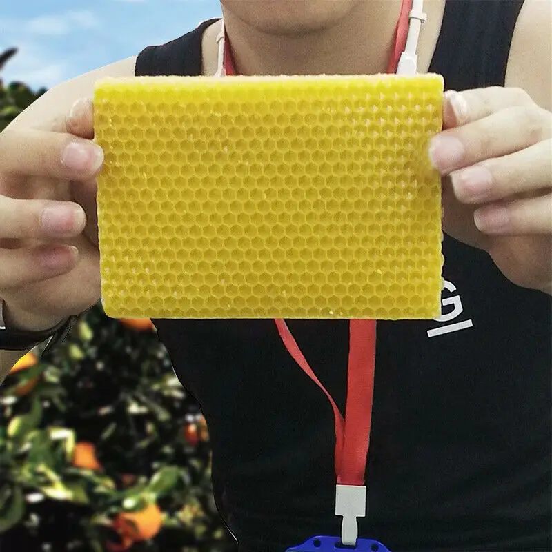 10 шт. Пчеловодство Мед гребень основа воск рамки мед улья Оборудование Набор
