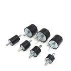 4 шт. двойной наружная резьба резиновые амортизаторы антивибрационные Сайлентблок лодка автомобиля катушки амортизатор инструменты M3 M4 M6 M8