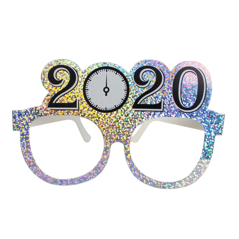 silver 2020 Воздушные шары из фольги с новогодним Рождеством вечерние украшения для дома украшения Санта Клаус дерево снеговик - Цвет: silver 2020