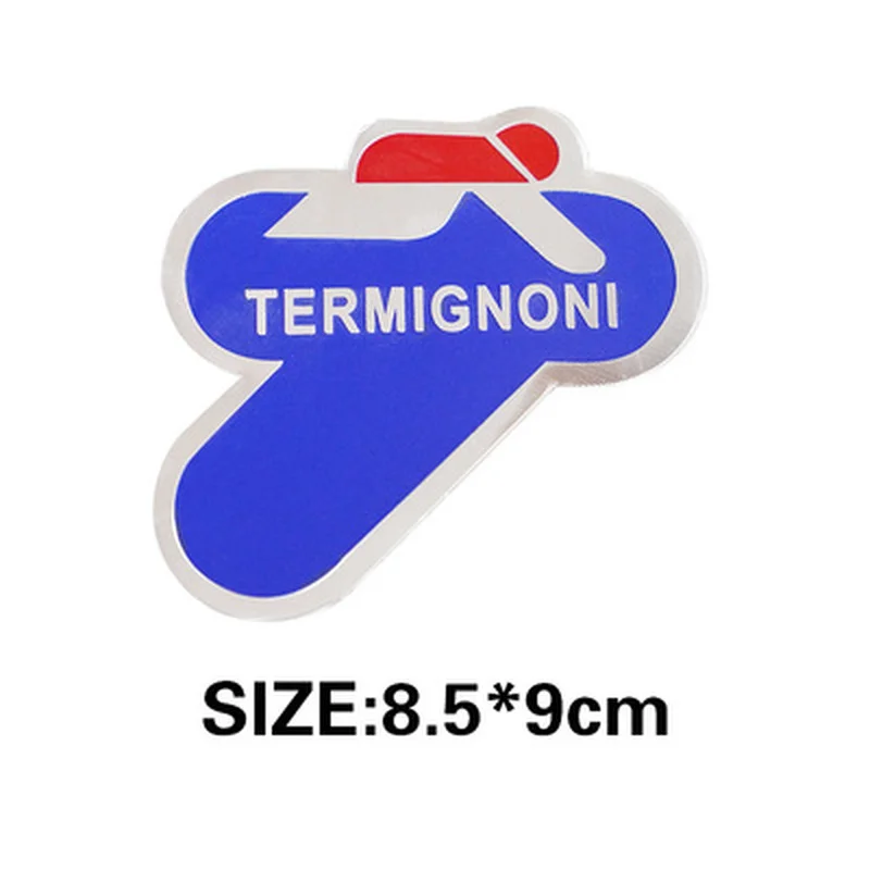 2 шт. универсальные алюминиевые 3D-наклейки на выхлопную трубу |