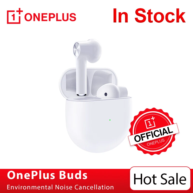 Новый Официальный магазин OnePlus Buds TWS Беспроводные наушники с экологическим