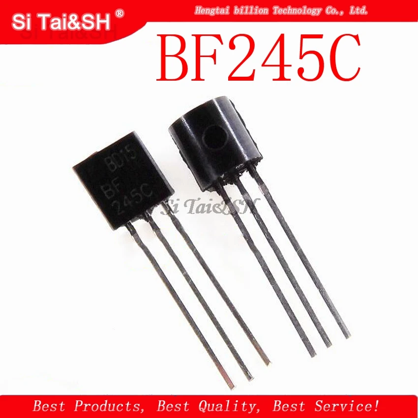 

10 шт./лот BF245C F245C AMP RF NCH 30V 10MA TO-92 IC