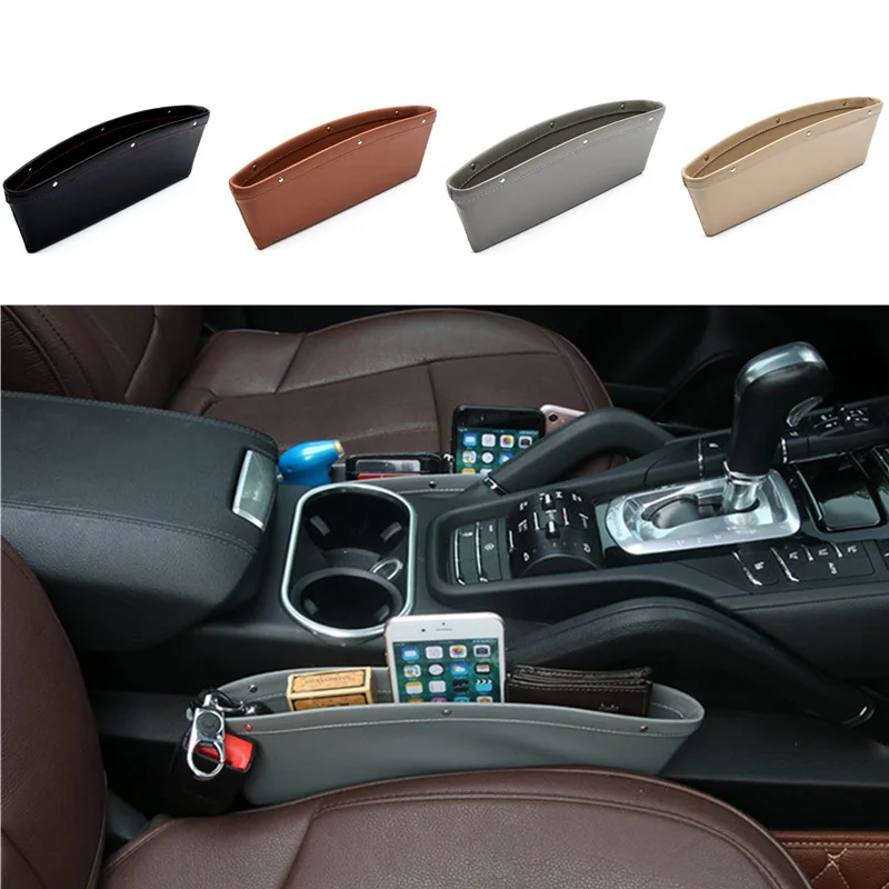 

Car styling Organizer Seat Gap Storage Box Universal for Mercedes Benz A180 A200 A260 W203 W210 W211 AMG W204 C E S CLS CLK CLA