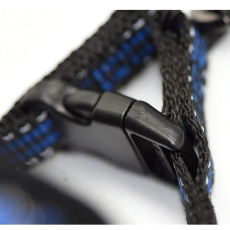 Шлейка для домашних животных нейлоновый Светоотражающий поводок из полиэстера