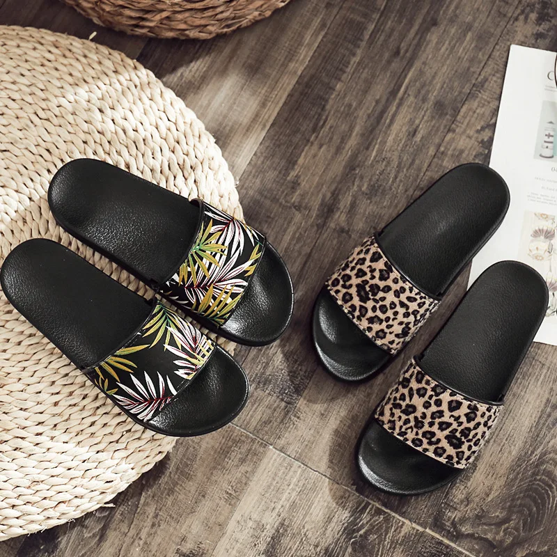 Модные джинсовые домашние Нескользящие тапочки с мягкой подошвой Женские