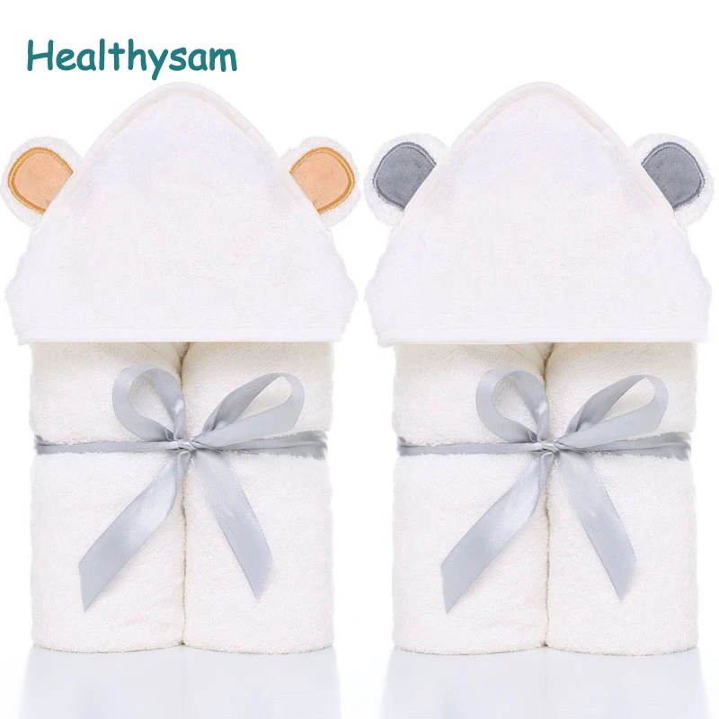 

Cute Hooded Animal modeling Baby Bathrobe/Bamboo Baby Spa Towel/Character Kids Bath Robe/Infant Beach Towels