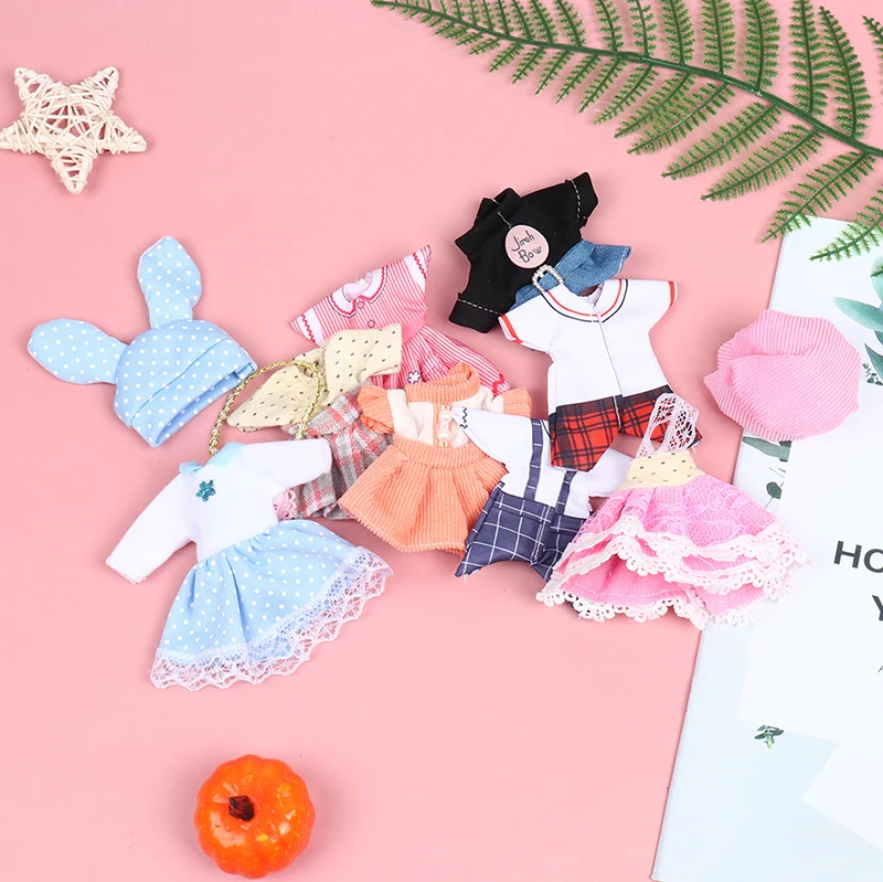 

Новинка 1/12 года; Одежда для куклы; Модное платье для куклы 16-17 см; Наряд с юбкой; Общее платье для девочки; Игрушечные аксессуары; Подарок