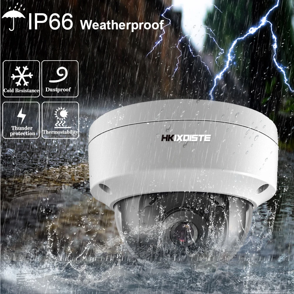 2592*1944 POE NVR Kit 5.0MP HD CCTV Security camera System Human Face monitor IP Camera P2P In/Outdoor Video Surveillance | Безопасность