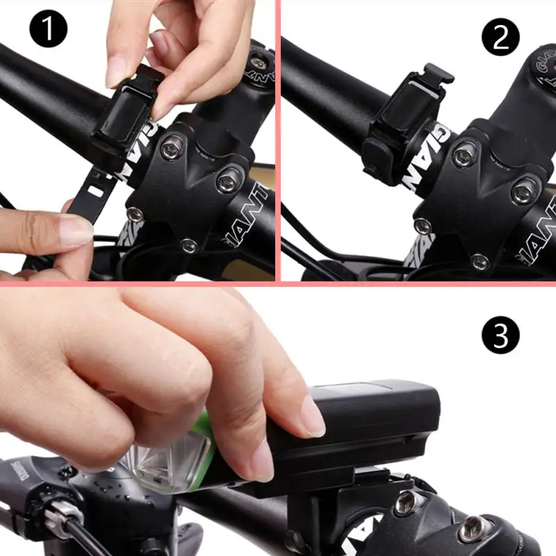 

Bike Light Accessories 3-5 Hours 350 Lumen Bicycle HeadLight with Horn USB Rechargeable Road Bike Headlight Night Riding Lamp