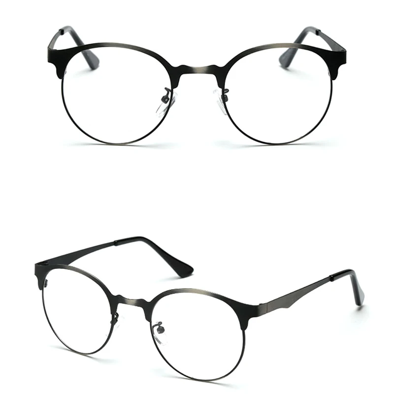 

Fashion Optical Glasses Eyeglass Frame Men Women Vintage Spectacles Clear Metal E5BC