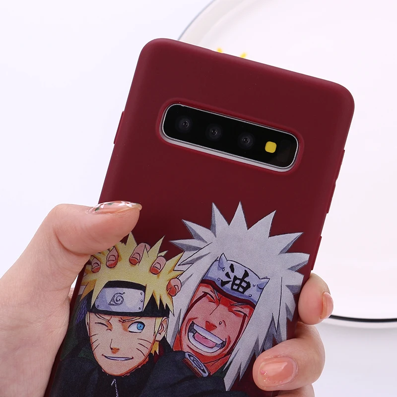 

For Samsung M41 S8 S9 S10 S10e Plus Note 8 9 10 A7 A8 The Cartoon Case Fashion Girls Silicone Phone Case Cover Capa Fundas