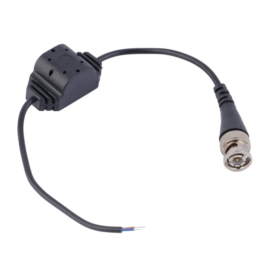 

New 1pair 1Channel Passive Video Transceiver for Balun CCTV Camera UTP Connector Hot Promotion black color