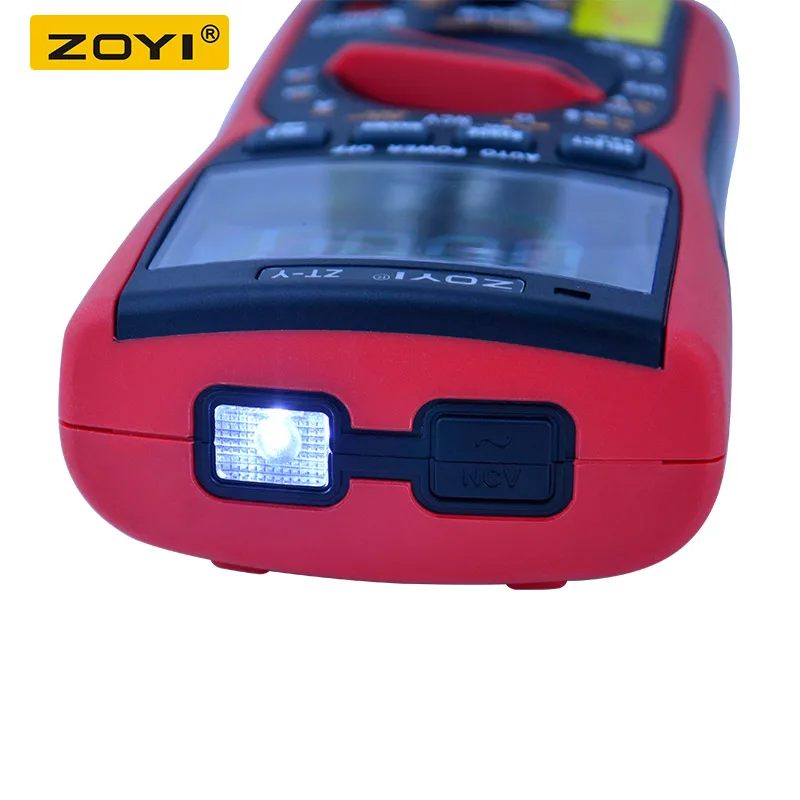 Цифровой мультиметр ZOYI NCV 9999 отсчетов автоматический выбор диапазона измеритель