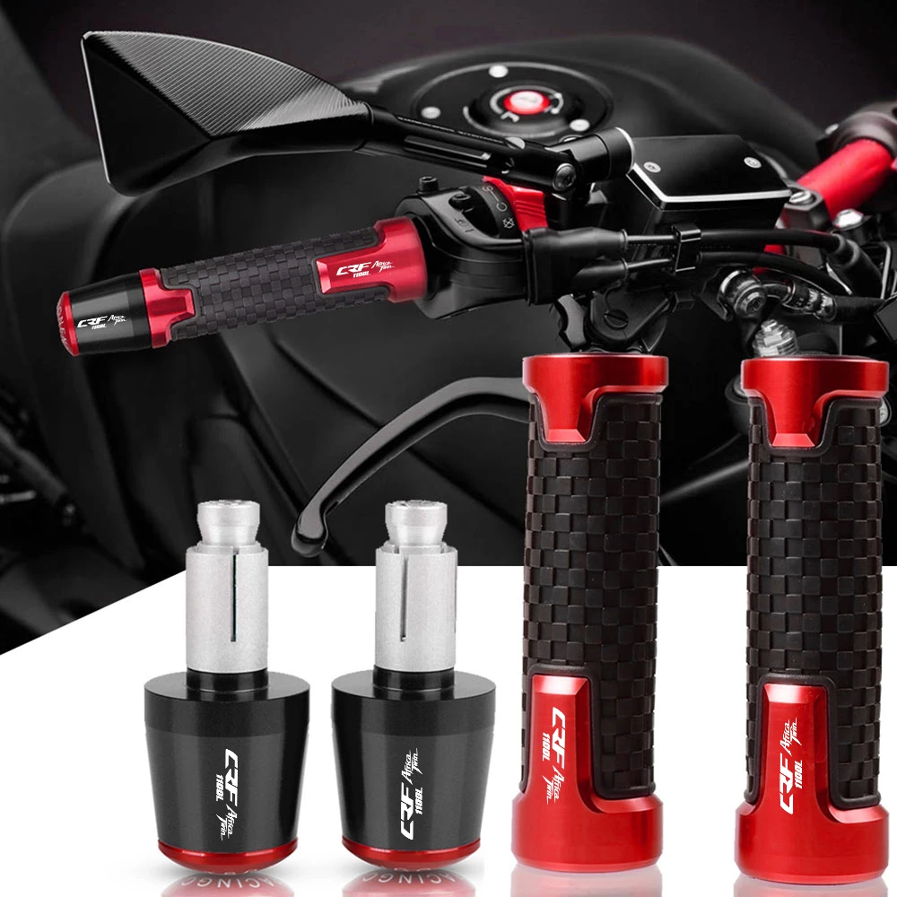 

22mm Motorcycle Hand Grips Handle Bar Handlebar Grip End Plug For HONDA CRF1000L AFRICA TWIN CRF 1000 L 2015-2021 2020 2019 2018