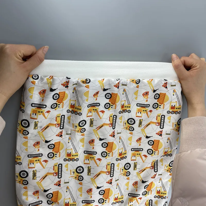 3-слойная бамбуковая юбка для детских подгузников тканевые непротекаемые