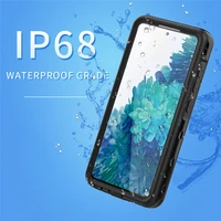 waterproof case for samsung galaxy a52 a72 5g case soft clear dustproof diving cover shockproof 360 full phone cases coque funda