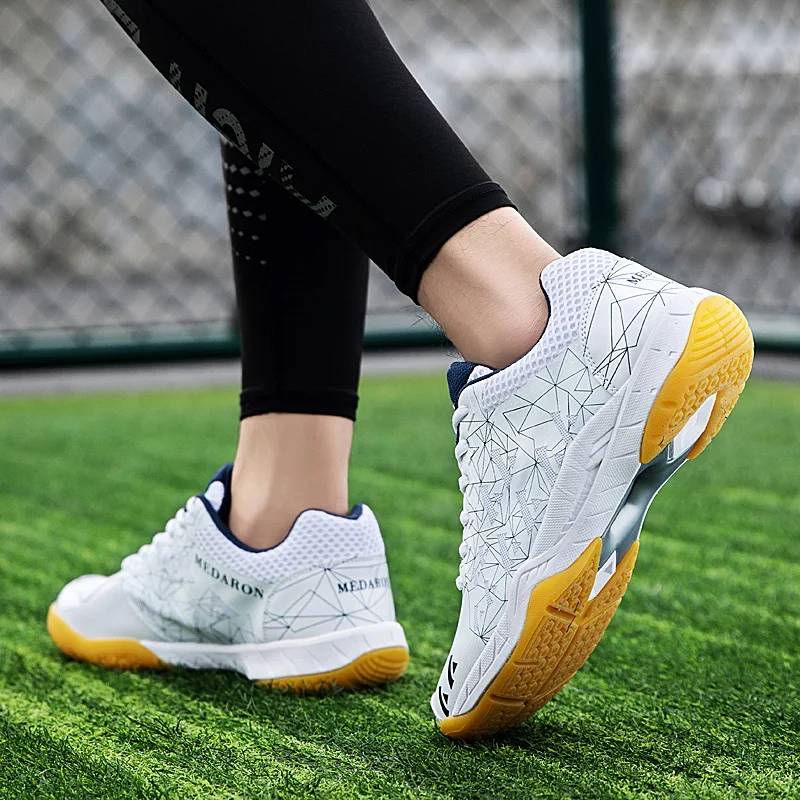 Кеды для бадминтона профессиональные Нескользящие кроссовки тенниса волейбола