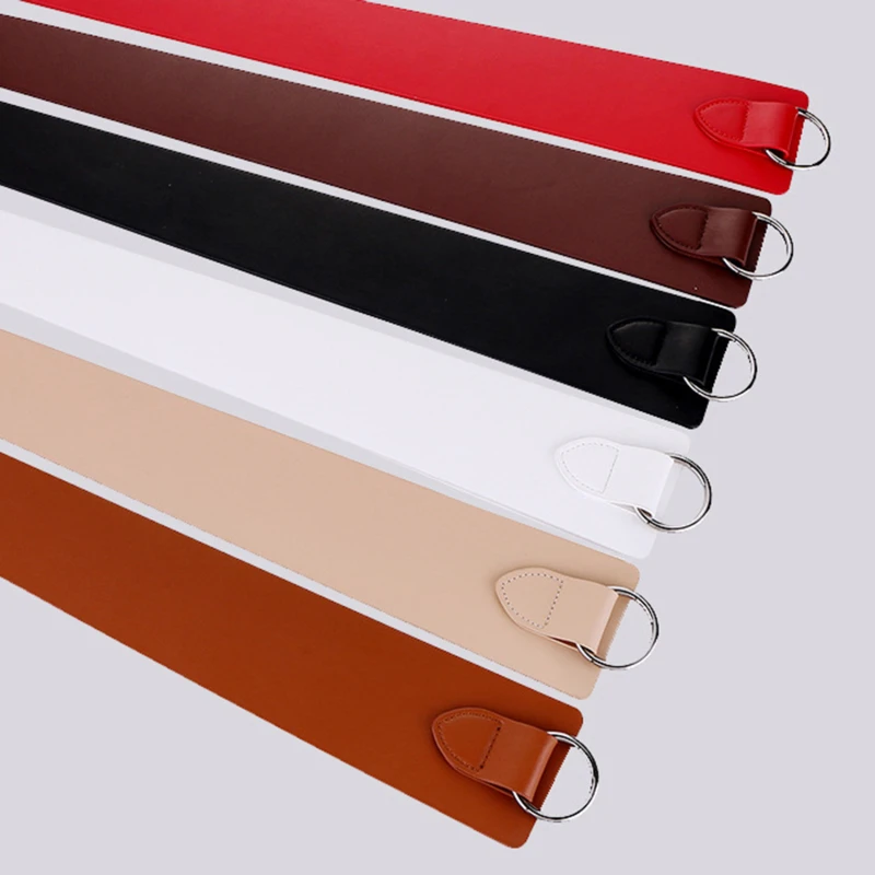 

2021 New Wide Leather Corset Belt Female Tie Thin Red Black Bow Leisure Belts For Lady Wedding Dress Waistband Women's Belts