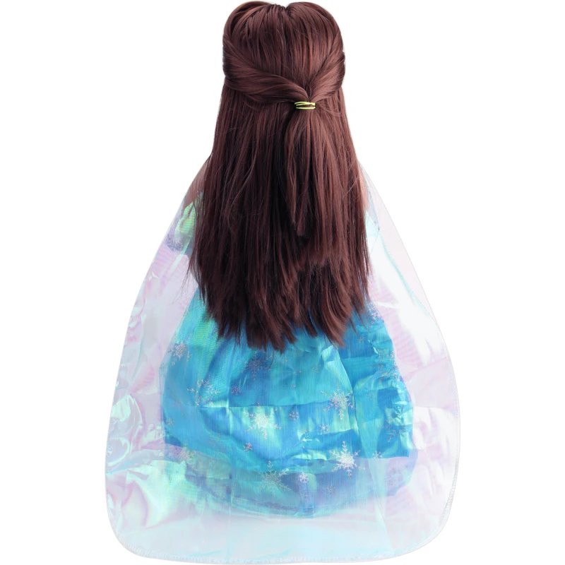 

18 Inch American Doll Girls Princess Frost Elsa Blue Dress Newborn Baby Toys Accessories Fit 40-43 Cm Boy Dolls Gift c79