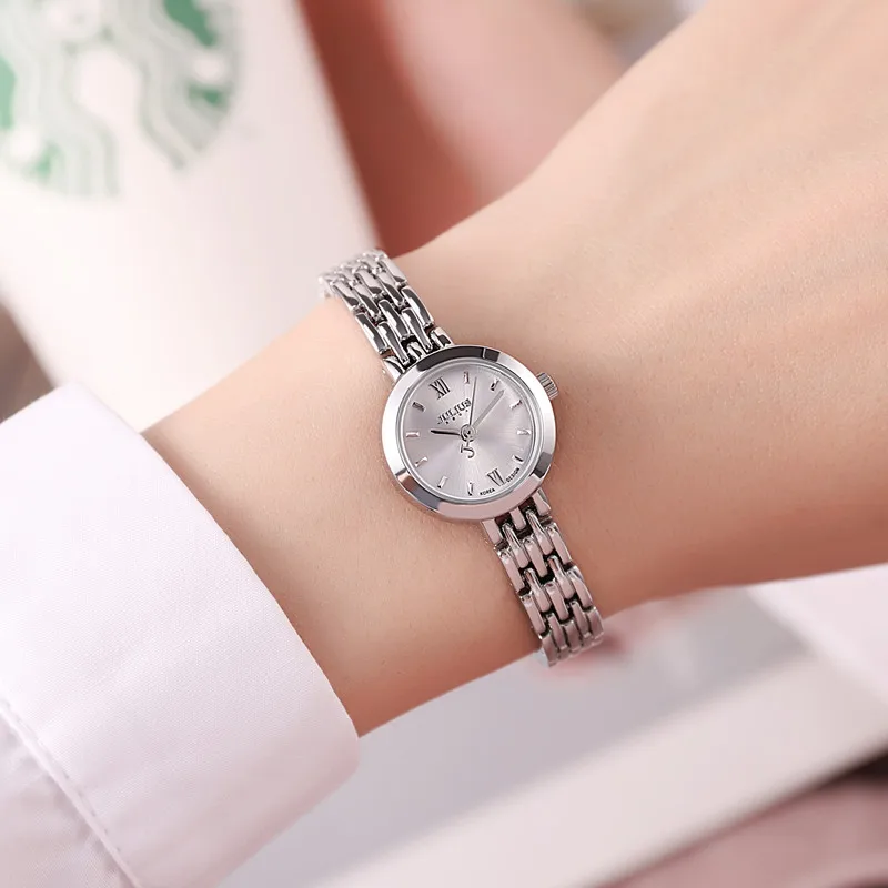 

Big Sale Lady Gold Beautiful Bracelet Watches Luxury Women Silver Clock Steel Strap Girl Gift Teen Hour Female Fashion Time Hot