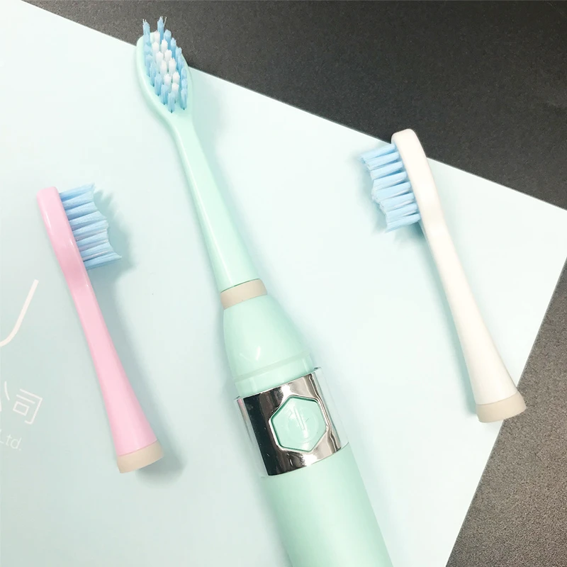 Powerful Electric Ultrasonic Toothbrush Washable Electronic Whitening Waterproof Teeth Brush with 2 Cleaning Machine | Бытовая техника