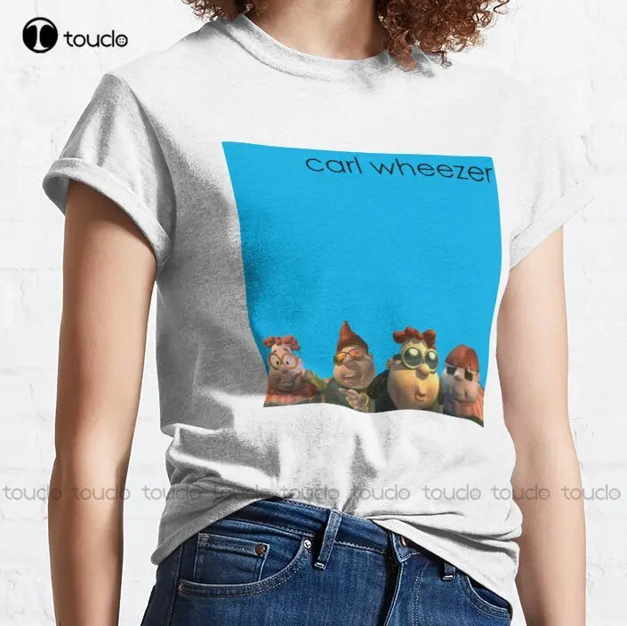 New Carl Weezer Classic T-Shirt Cotton Tee Shirt womens mens work shirts Custom aldult Teen unisex digital printing Tee shirt