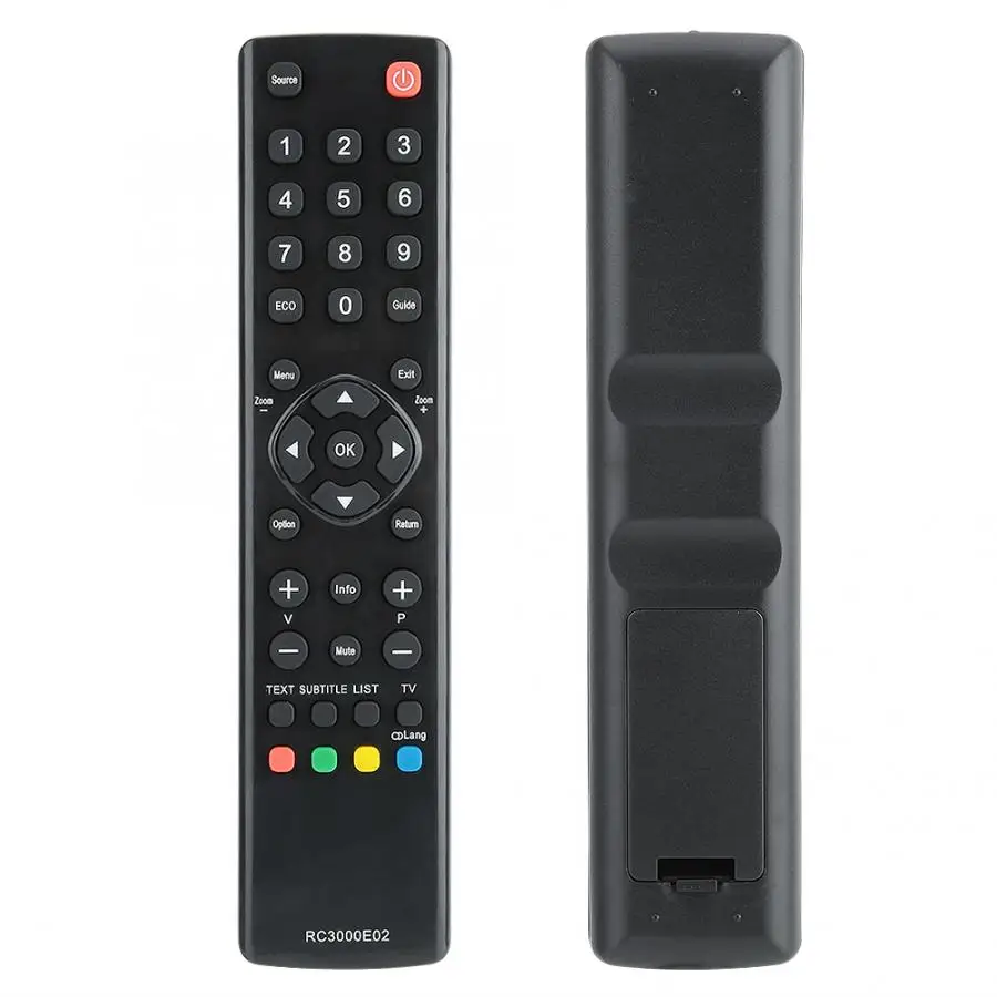 Universal Remote 2PCS Multi-Function Large Buttons TV Control for TCL RC3000E02 LED LCD Television | Электроника
