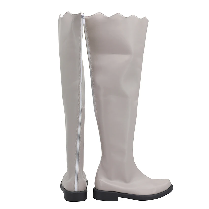 Обувь для костюмированной вечеринки Dr.STONE Высокие сапоги до колена на низком