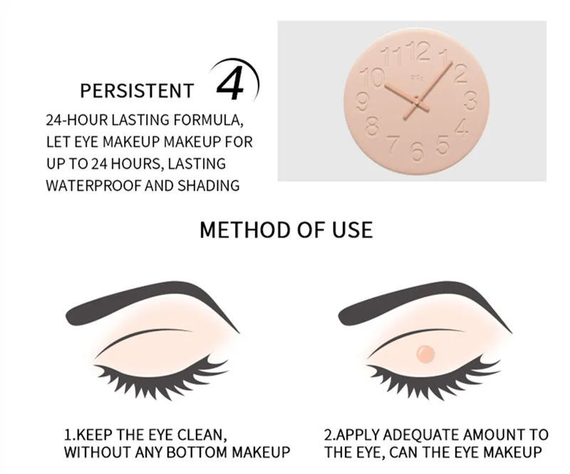 Основа для глаз водостойкий крем макияжа грунтовка гель век под тенью