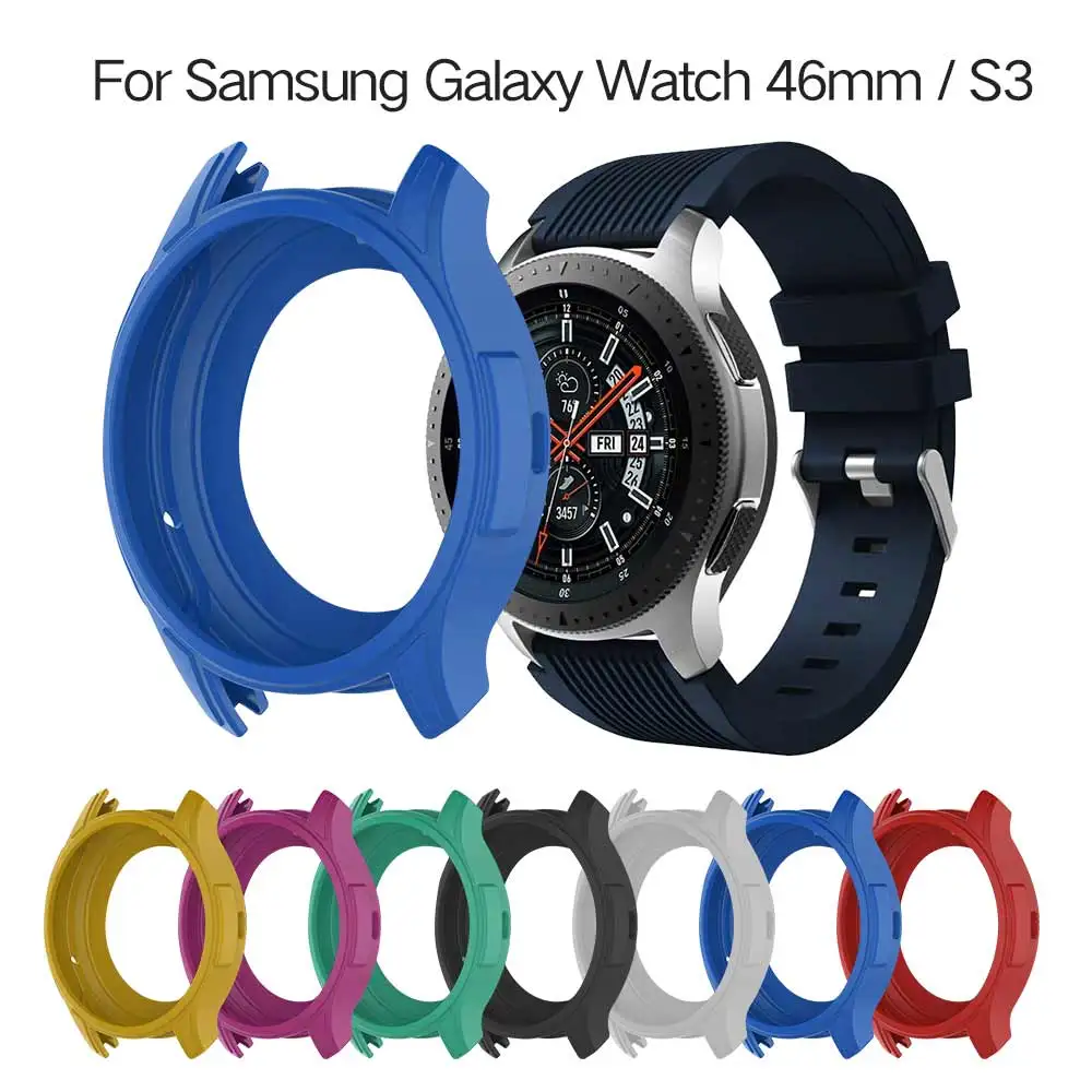 Смарт часы циферблат запчасти чехол для часов Samsung Galaxy Watch 46mm SM R800 и cнаряжение S3