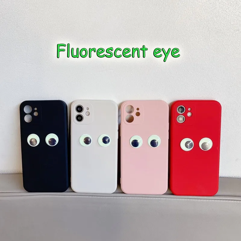 

Fluorescent Fashion Phone Case for Iphone 11 Phone Cases 12 12Pro Max X XR XS Max 12mini 6S 7 8 Plus SE 2020 Luxury Phone Cases