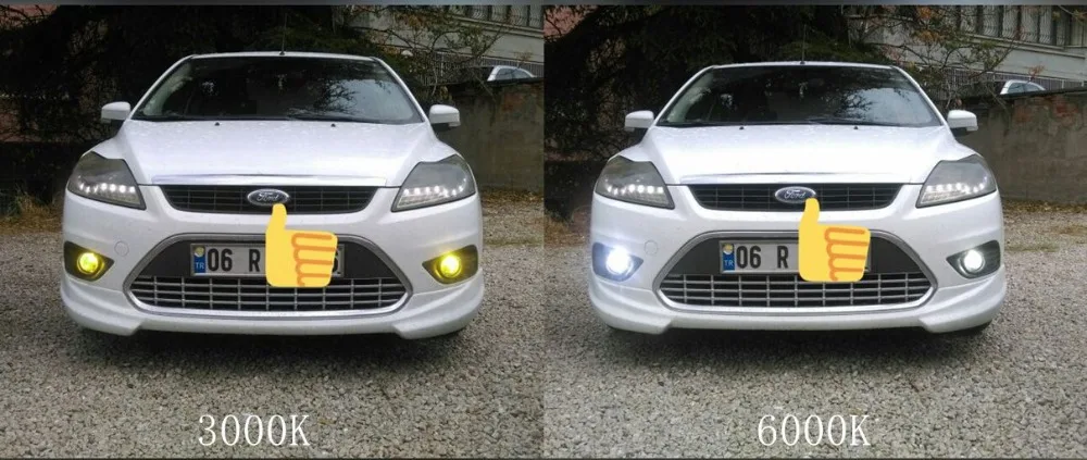 H4 H7 светодиодный лампы головной светильник 12V H8 H1 H3 9005/HB3 9006/HB4 H27/880 авто-Стайлинг светодиодный зарядное устройство с двумя выходами для автомобиля лампы 3000 К 6000 38 Вт 9600LM туман светильник