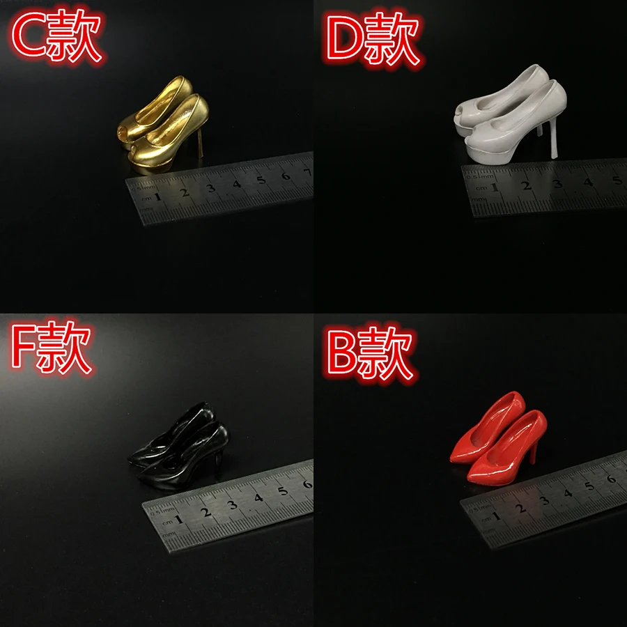 1/6 весы женский фигурка солдата аксессуар ботинки на высоком каблуке Обувь с