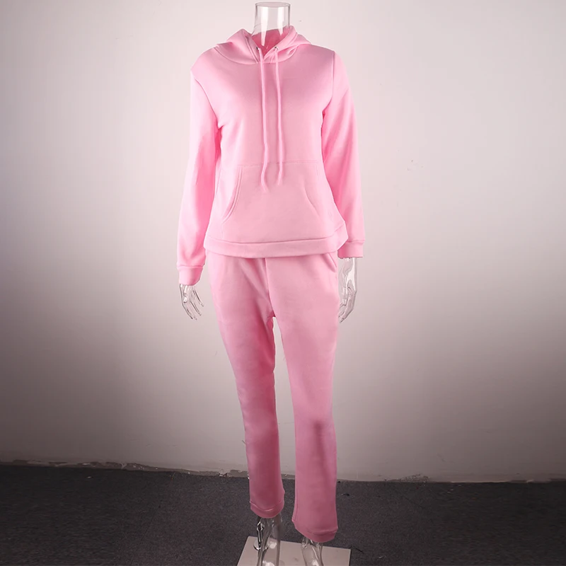 Женский неоново зеленый однотонный спортивный костюм повседневный комплект из