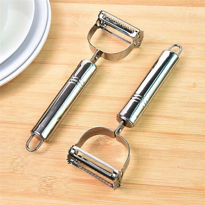 Кухонная Удобная Овощечистка из нержавеющей стали популярное устройство для