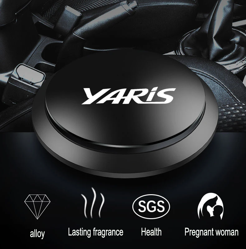 

Mini aromatherapy Round seat type aromatherapy decoration ornaments Car air freshener Deodorant car for Toyota yaris