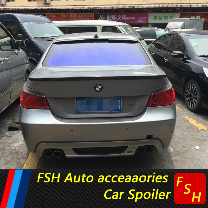 Для BMW 5 E60 спойлер высокого качества ABS задний для M5 520 525 528 535 2004-2010