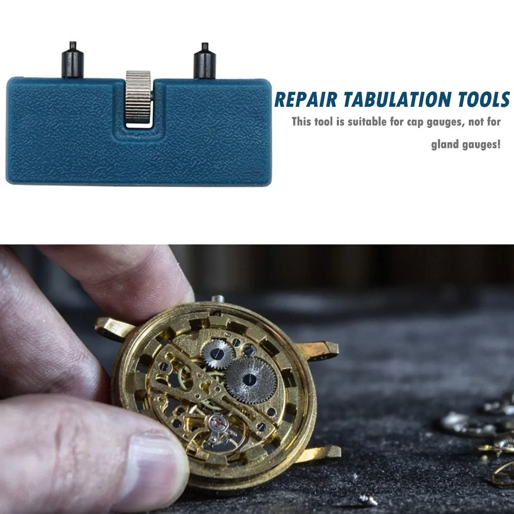 1 шт. Регулируемый часы открывалка назад чехол инструмент Пресс ближе гаечный