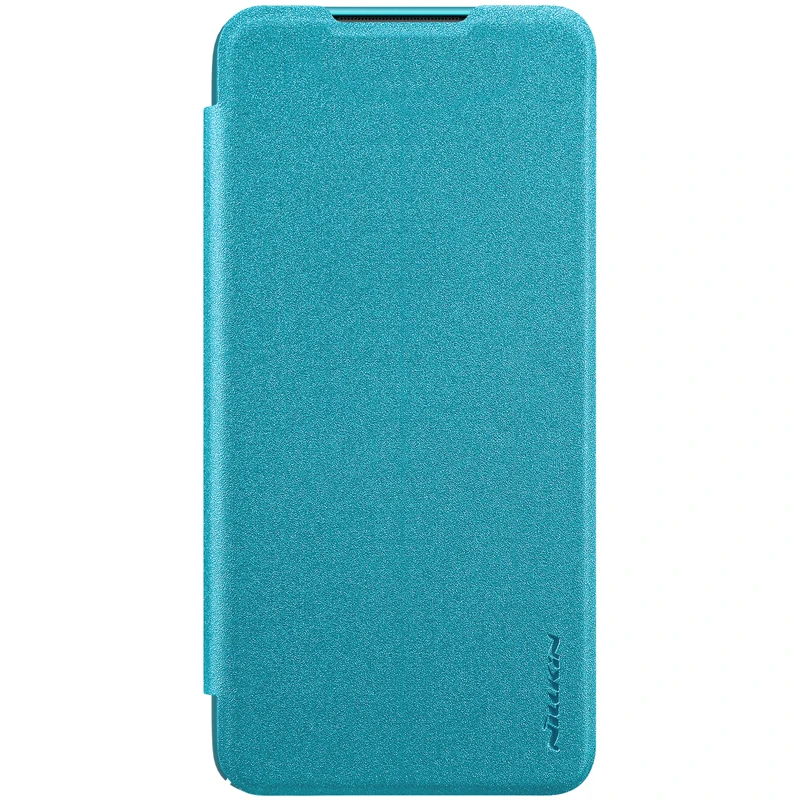 Синий Filp чехол для Redmi Note 7/8/Pro NILLKIN блестящий супер тонкий чехол из искусственной кожи для Xiaomi Redmi Note 8 pro - Цвет: Синий