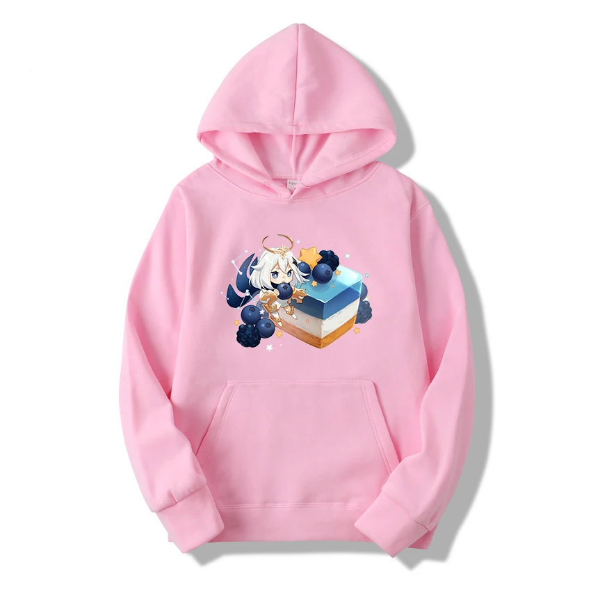 

Genshin Impact Print Cute Hoodie Fall/Winter Long Sleeve Top Sweetheart Boys Girls 2020 Fall Fashion Sweatshirt Kids Clothing