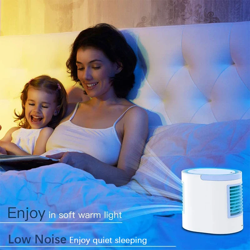 Мини Кондиционер с водяным охлаждением воздушный охладитель вентилятор