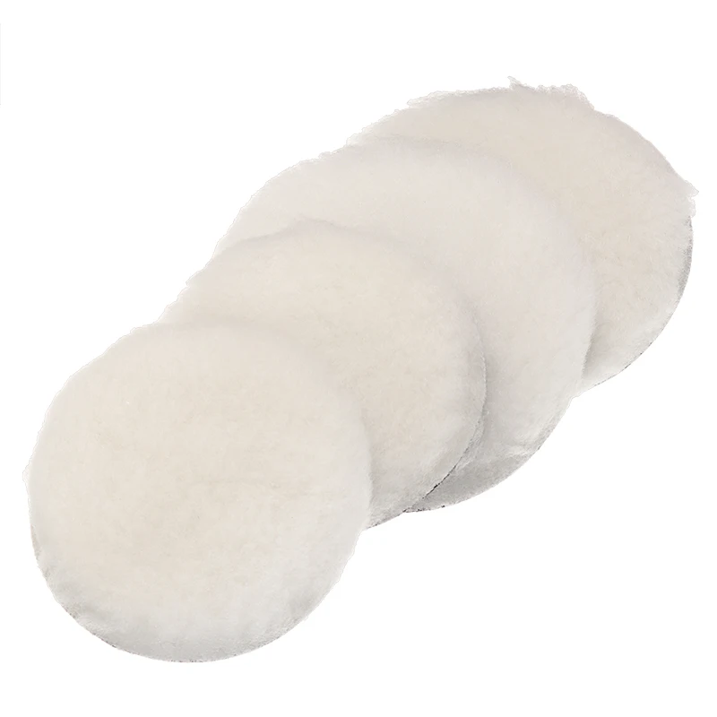 2 шт. шерстяные полировальные накладки для автомобиля 3/4/5/7 дюйма|Полировальные